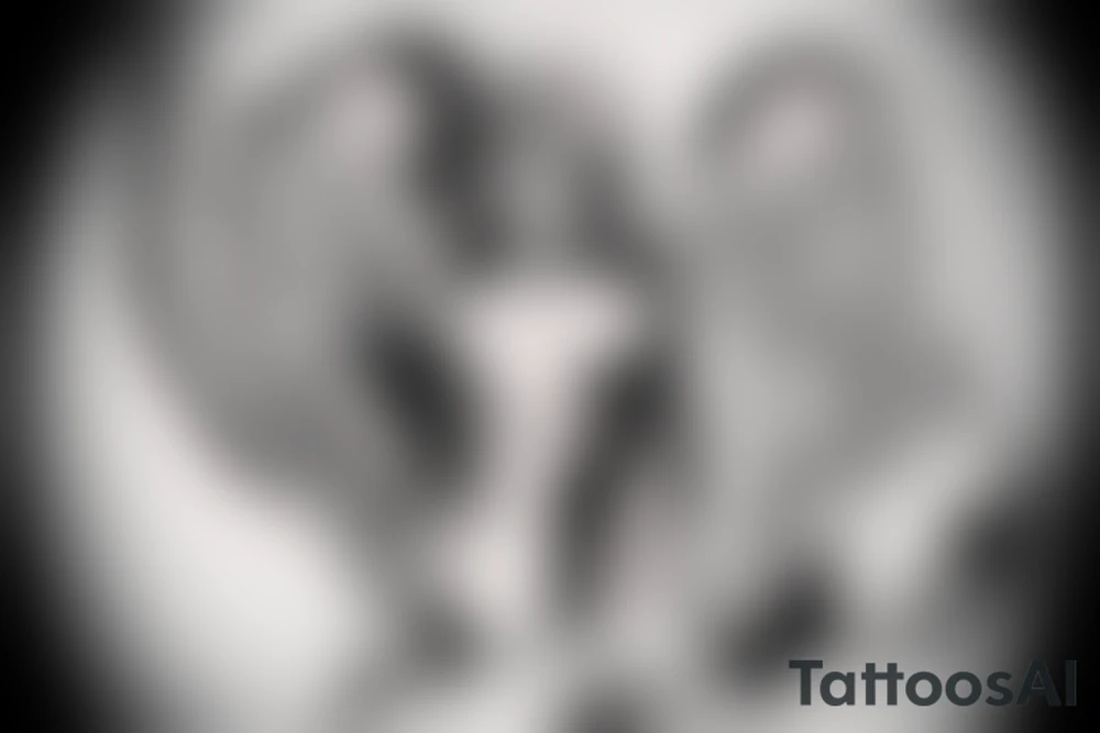 Old School Angel with a Ball in the hand tattoo idea