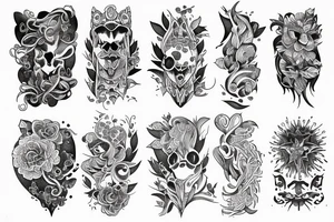 Searose tattoo idea
