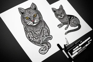 bobcat tattoo idea