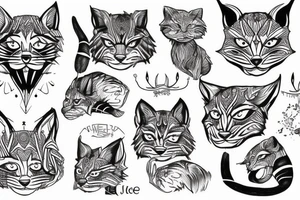 bobcat tattoo idea