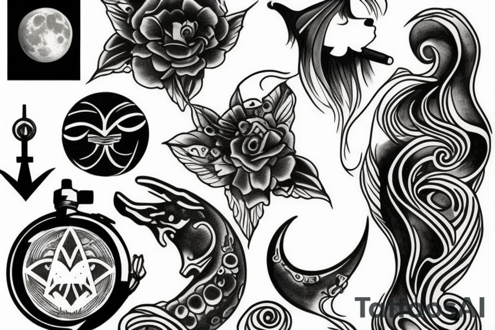 moonlight mile tattoo idea