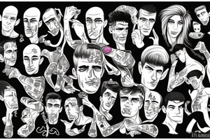 la haine tattoo idea