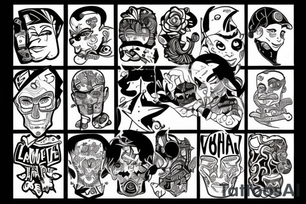 la haine tattoo idea