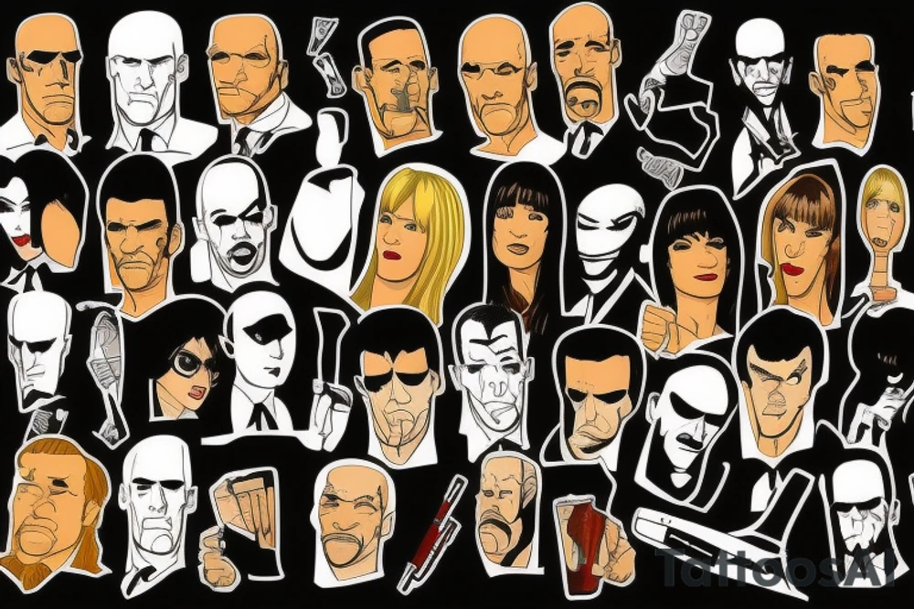 pulp fiction tattoo idea
