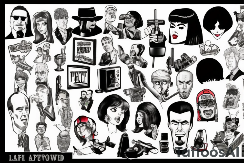 pulp fiction tattoo idea