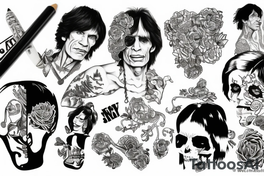 Rolling Stones tattoo idea