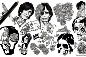 Rolling Stones tattoo idea