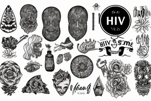 Hiv stigma tattoo idea