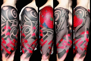 Hiv/aids awareness and stigma tattoo idea
