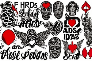 Hiv/aids awareness and stigma tattoo idea