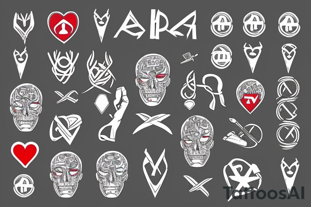 Hiv/aids awareness and stigma tattoo idea
