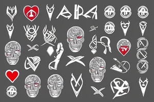 Hiv/aids awareness and stigma tattoo idea