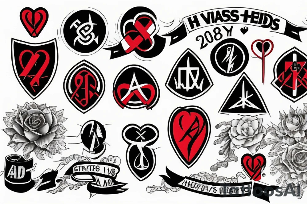 Hiv/aids in 2018 tattoo idea