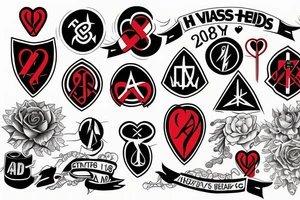 Hiv/aids in 2018 tattoo idea