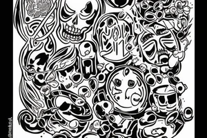 Gaze into her killing jar I'd sometimes stare for hours, She even poked the holes so I can breathe tattoo idea