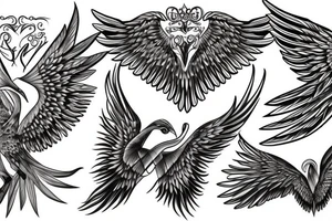 wings tattoo idea
