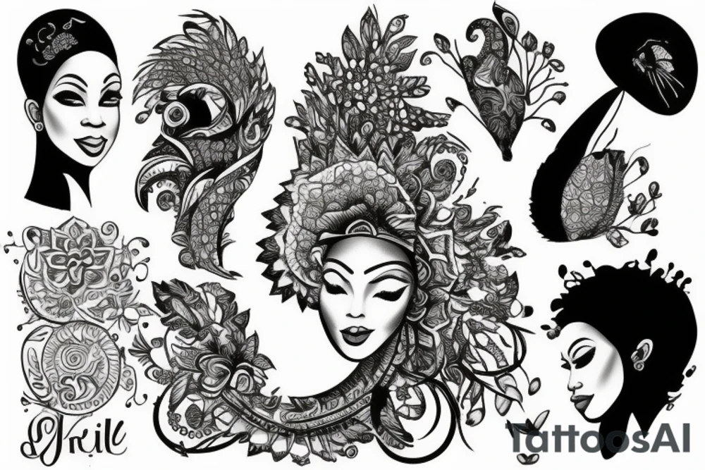 India arie inspired tattoo tattoo idea