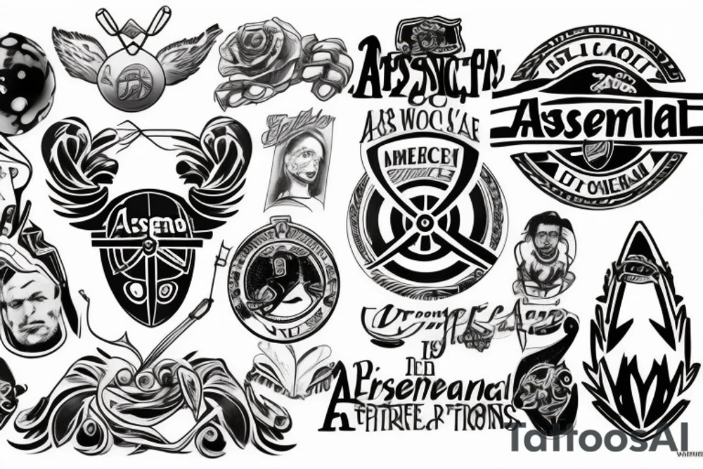 Arsenal tattoo idea
