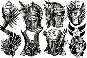 spartan tattoo idea