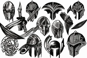 spartan tattoo idea