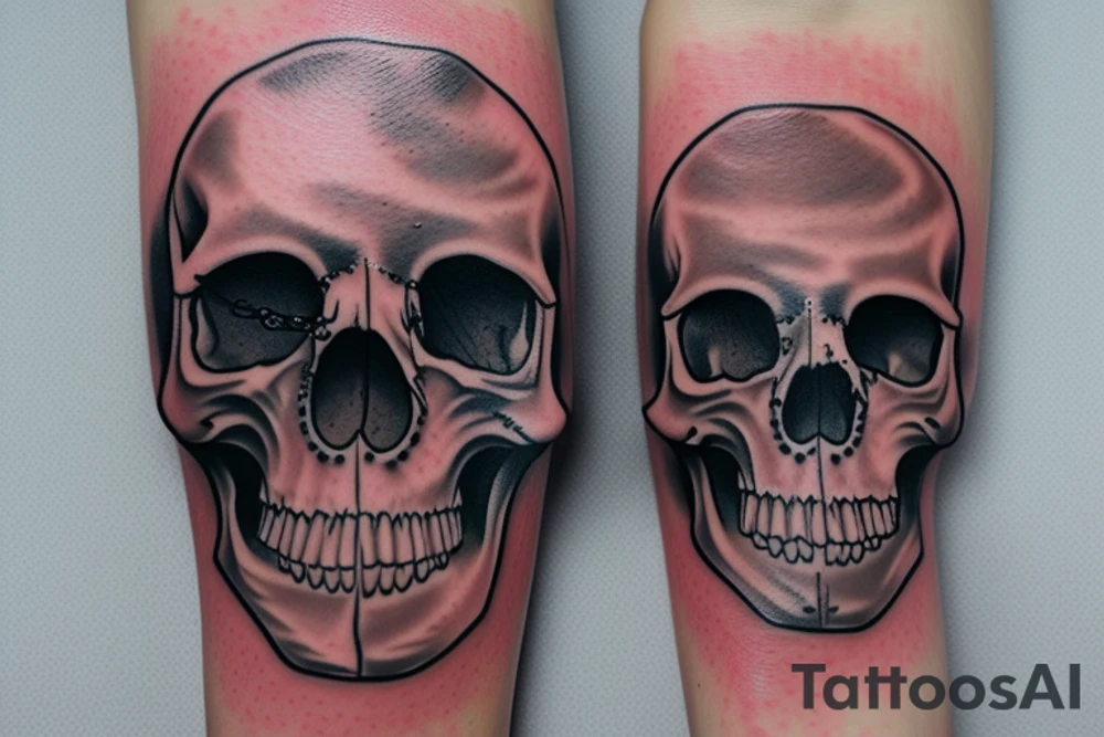 skull tattoo idea