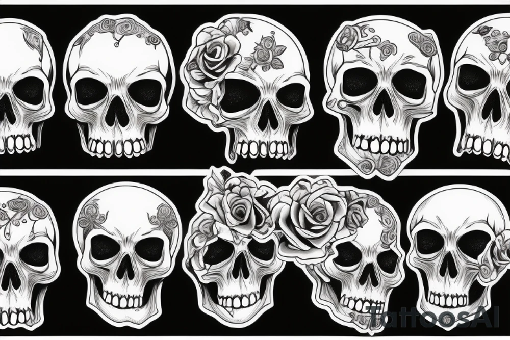 skull tattoo idea
