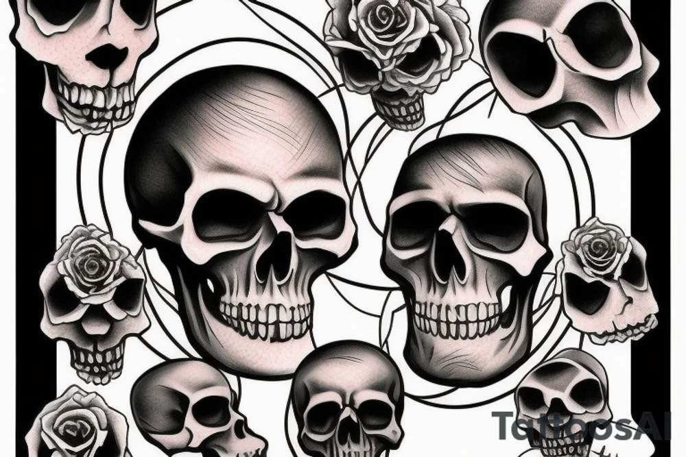 skull tattoo idea