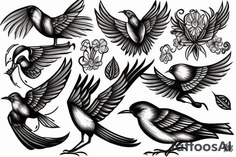 Mockingbird tattoo idea