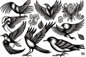 Mockingbird tattoo idea