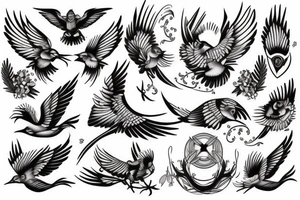 Mockingbird tattoo idea