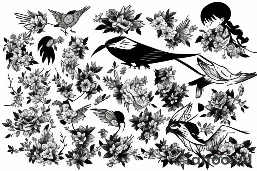 Mockingbird tattoo idea