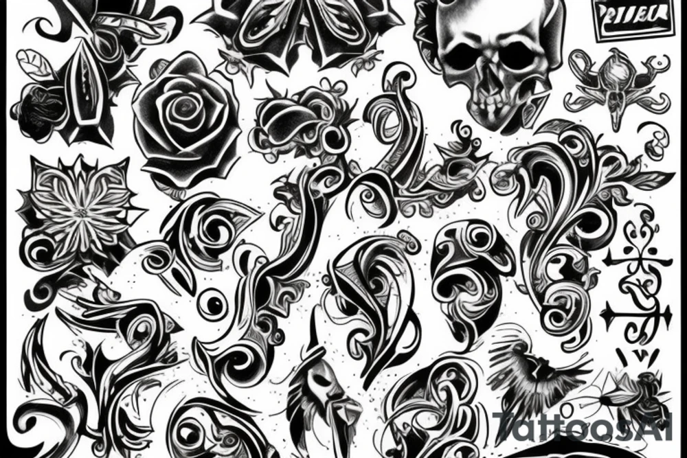 picture of a cross tattoo idea