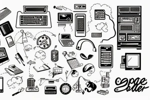 Computer software code tattoo idea