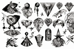 hidden message leonardo da vinci tattoo idea