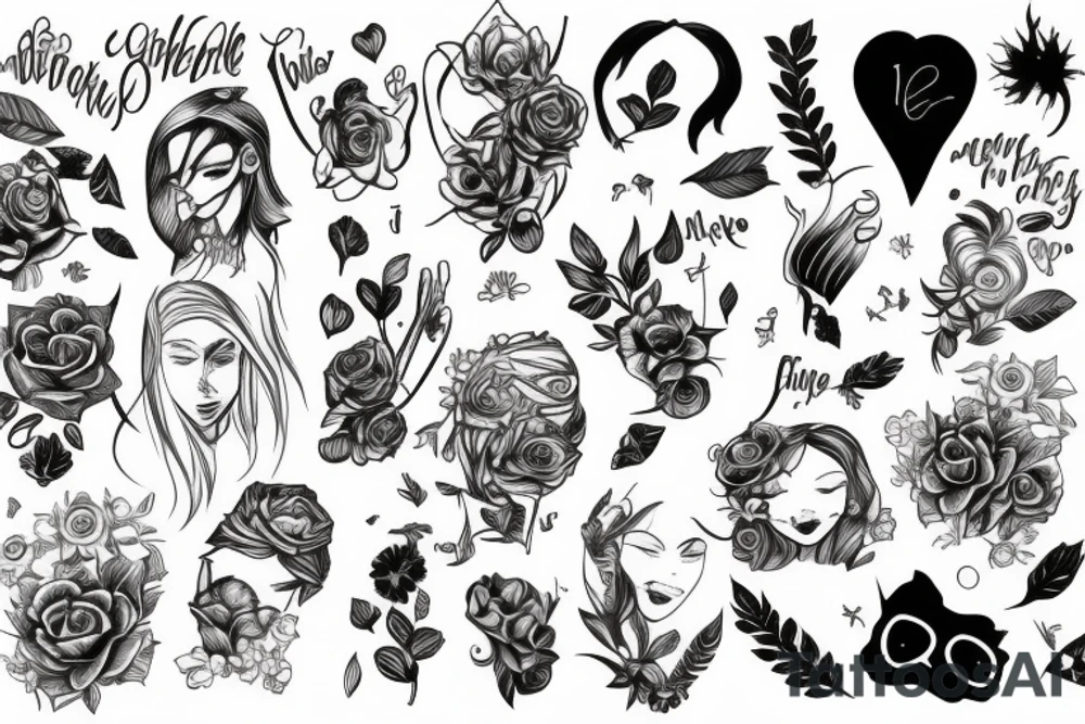 daughter tattoo idea