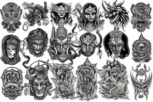 shiva tattoo idea