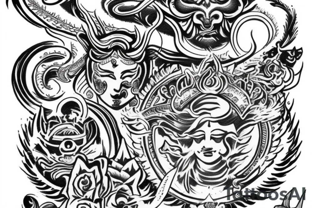 shiva tattoo idea