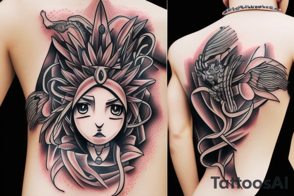 Natsu Dragkneel tattoo idea