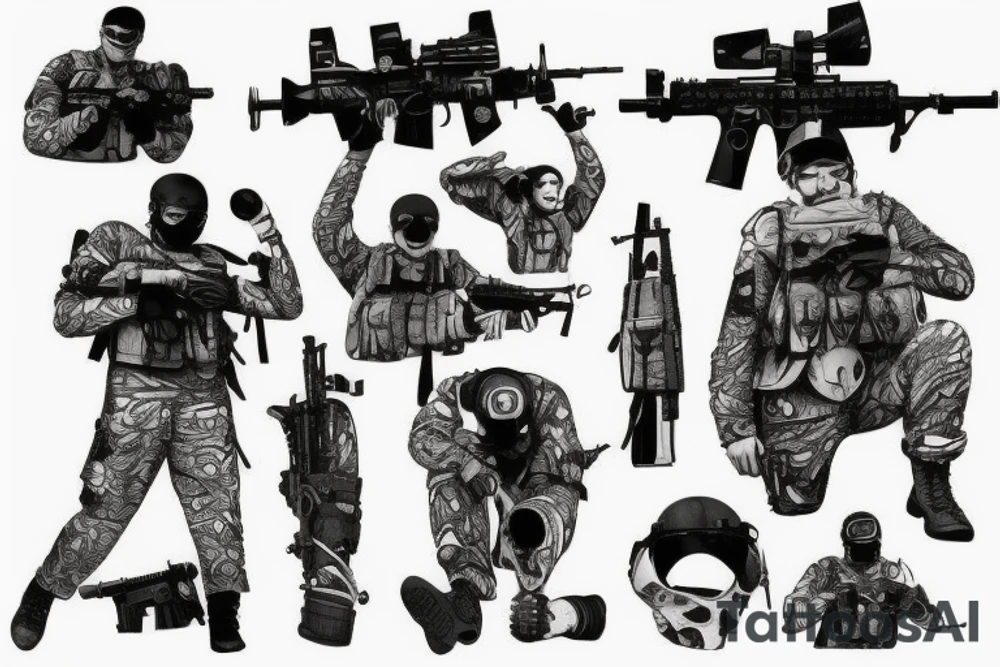 Special forces tattoo idea