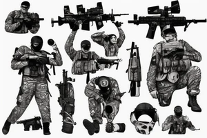 Special forces tattoo idea