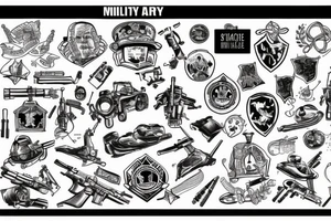 Military tattoo idea