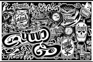 Play loud tattoo idea
