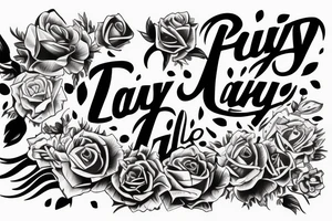 Play loud tattoo idea