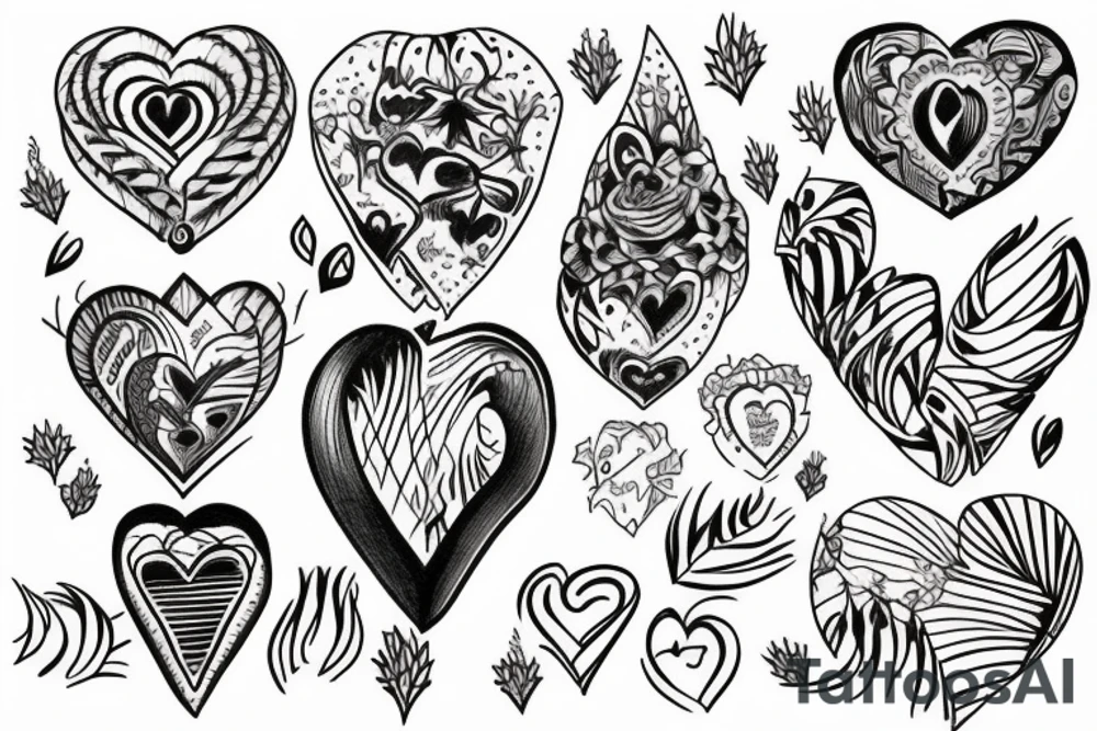 Heart broken but trying to be better tattoo idea