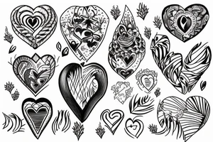 Heart broken but trying to be better tattoo idea
