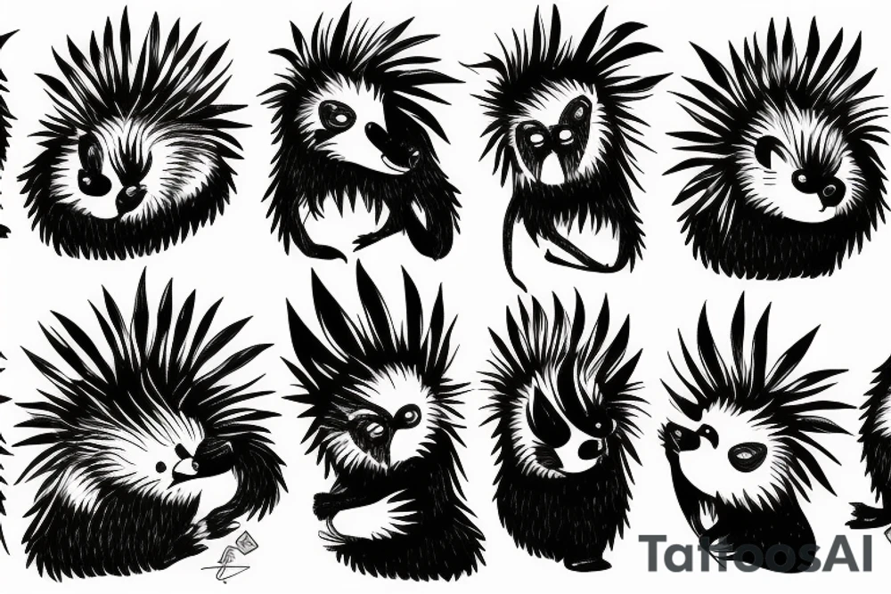 Porcupine Tree tattoo idea