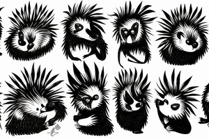 Porcupine Tree tattoo idea