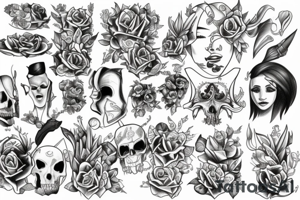 Human succses tattoo idea
