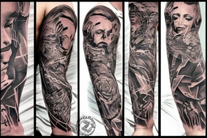 Fighter tattoo idea