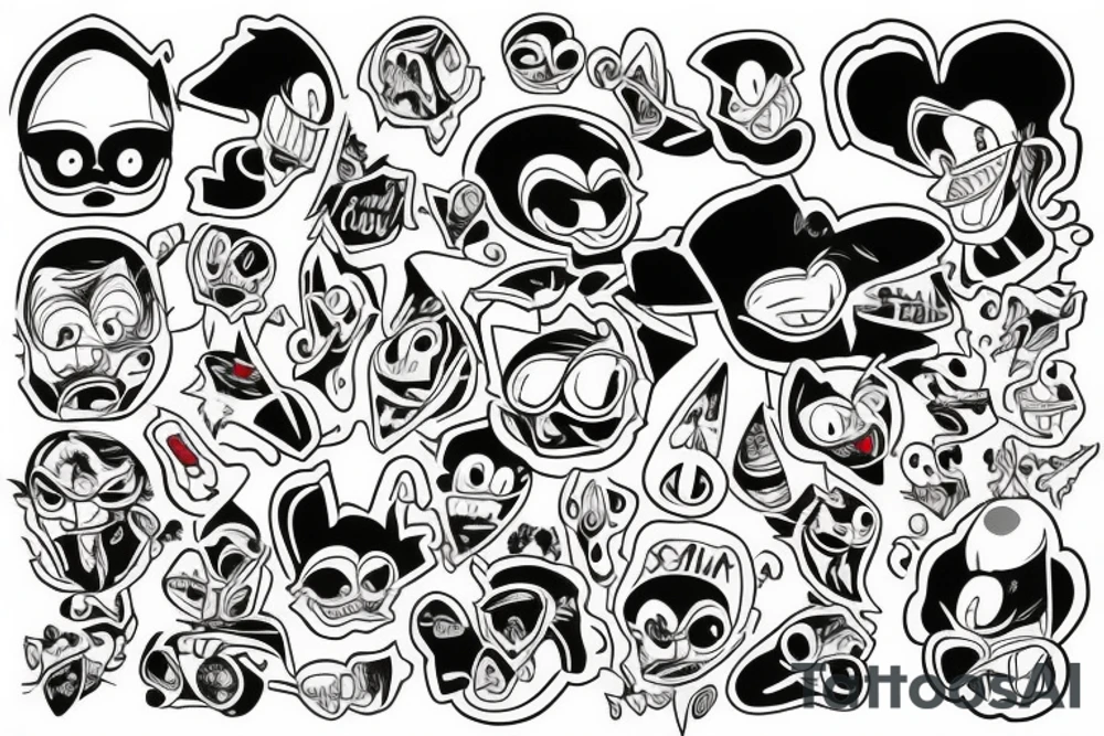 Donald tattoo idea